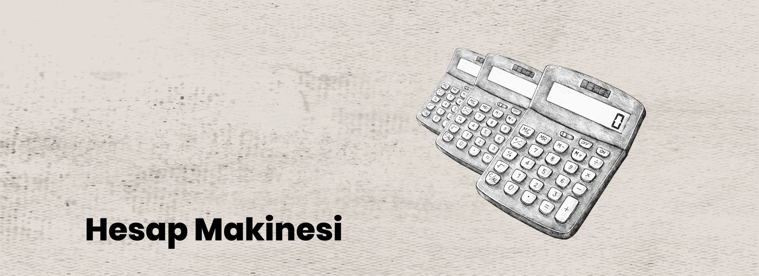 Hesap Makinası Casio