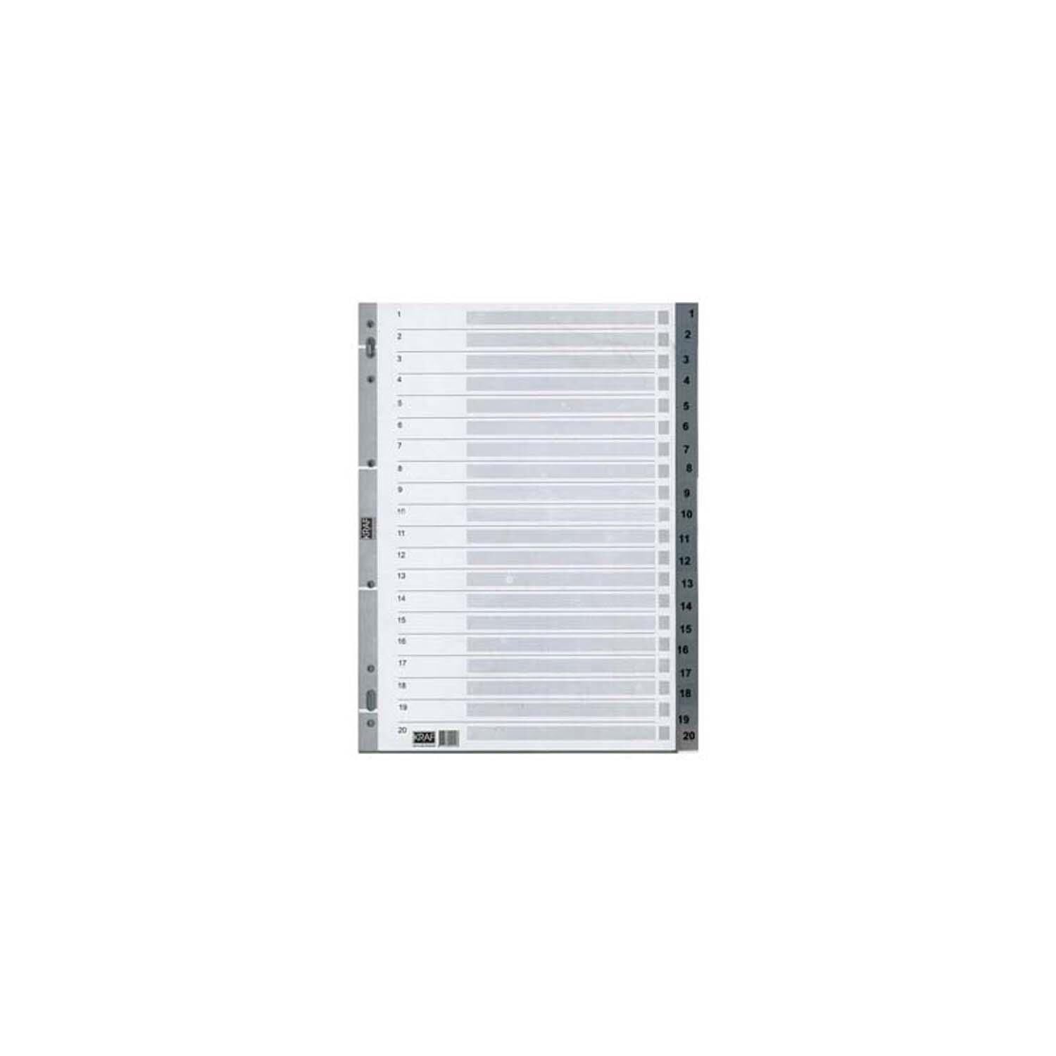 Kraf Separatör 1020 1-20 Rakam