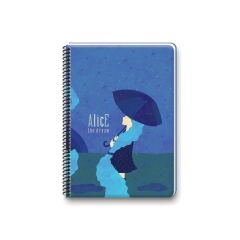 Keskin A5 80 Yp.Kar.Spr.Sert Kap.Alice Defter