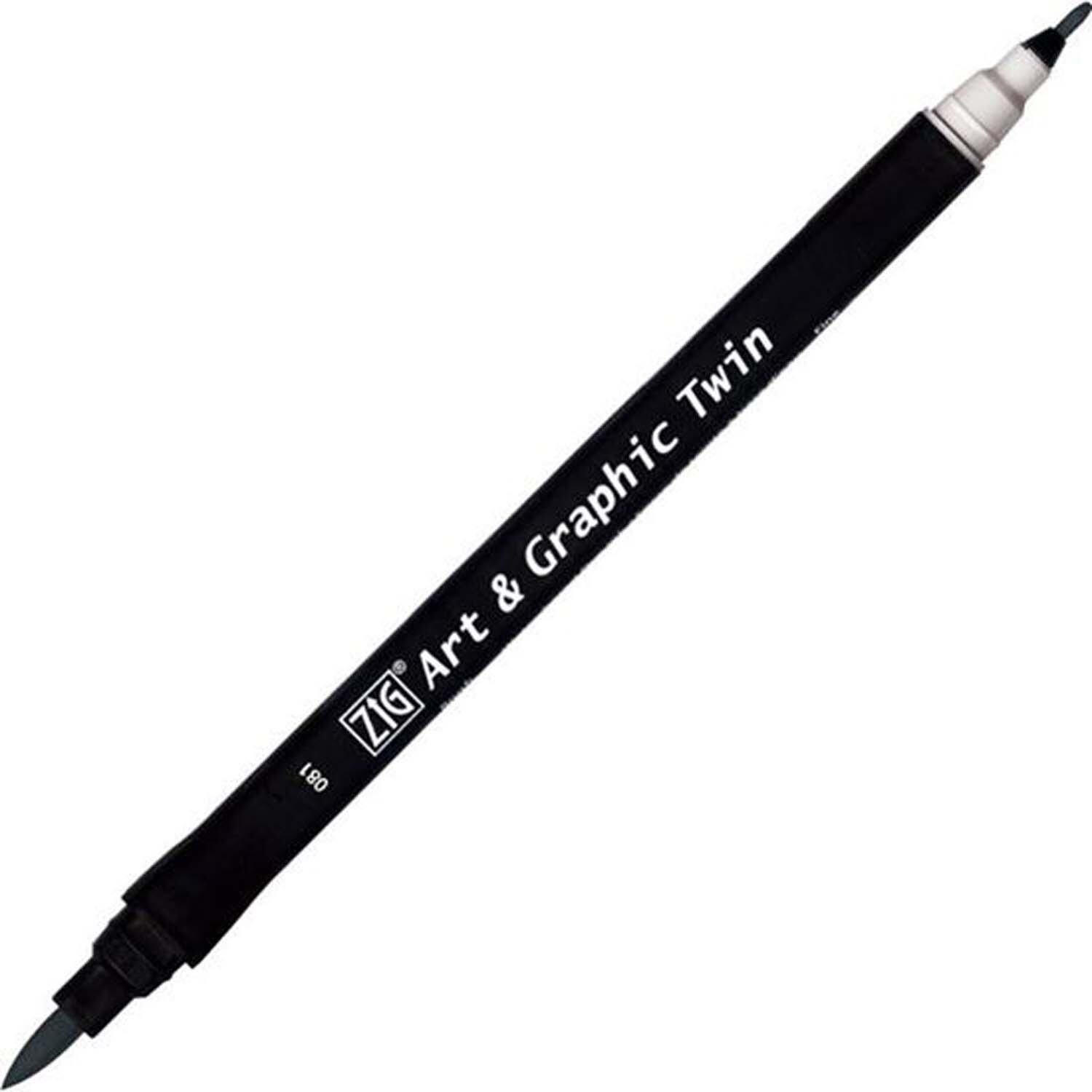 Zıg Brush Pen 081 Dawn Gray