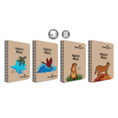 Faber Castell PP Kpk A.Mirası Sprl Defter 80yp Kareli