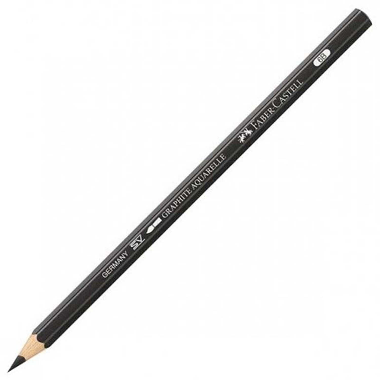 Faber-Castell Grafit Aquarel Çizim Kalemi 6B