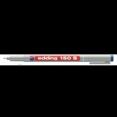 Edding Asetat Kalemi Mavi E-150S