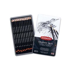Derwent 12'Li Graphıc Soft Dereceli Tk 34215