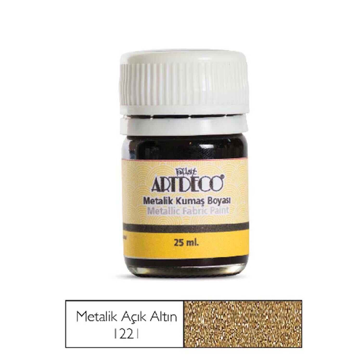 Kumaş Boya Artdeco 25Ml No:221 Metalik Altın