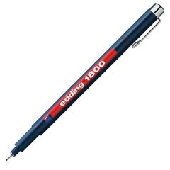 Edding Teknik Çizim Kalemi 0.7Mm Siyah