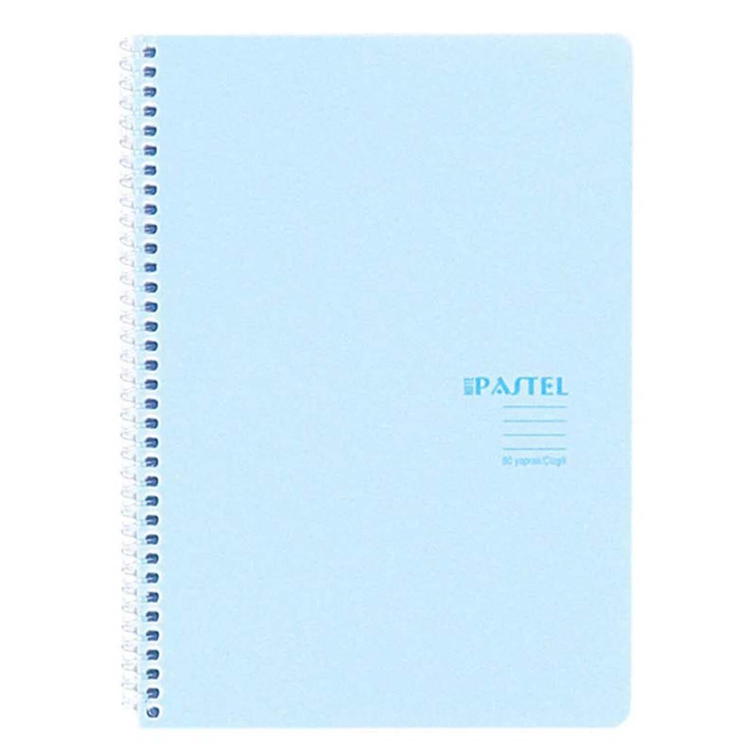 Keskin A4 80yp Düz PP Kp.Spr.Pastel Note Defteri