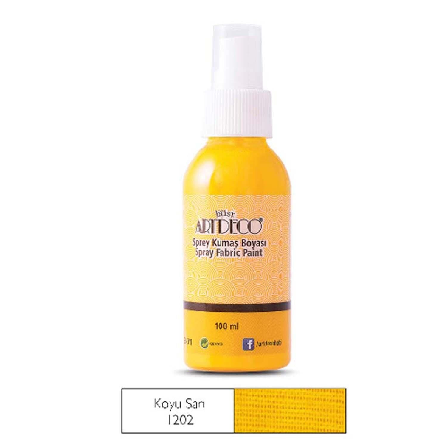 Artdeco Sprey Kumaş Boyası 100 Ml K.Sarı
