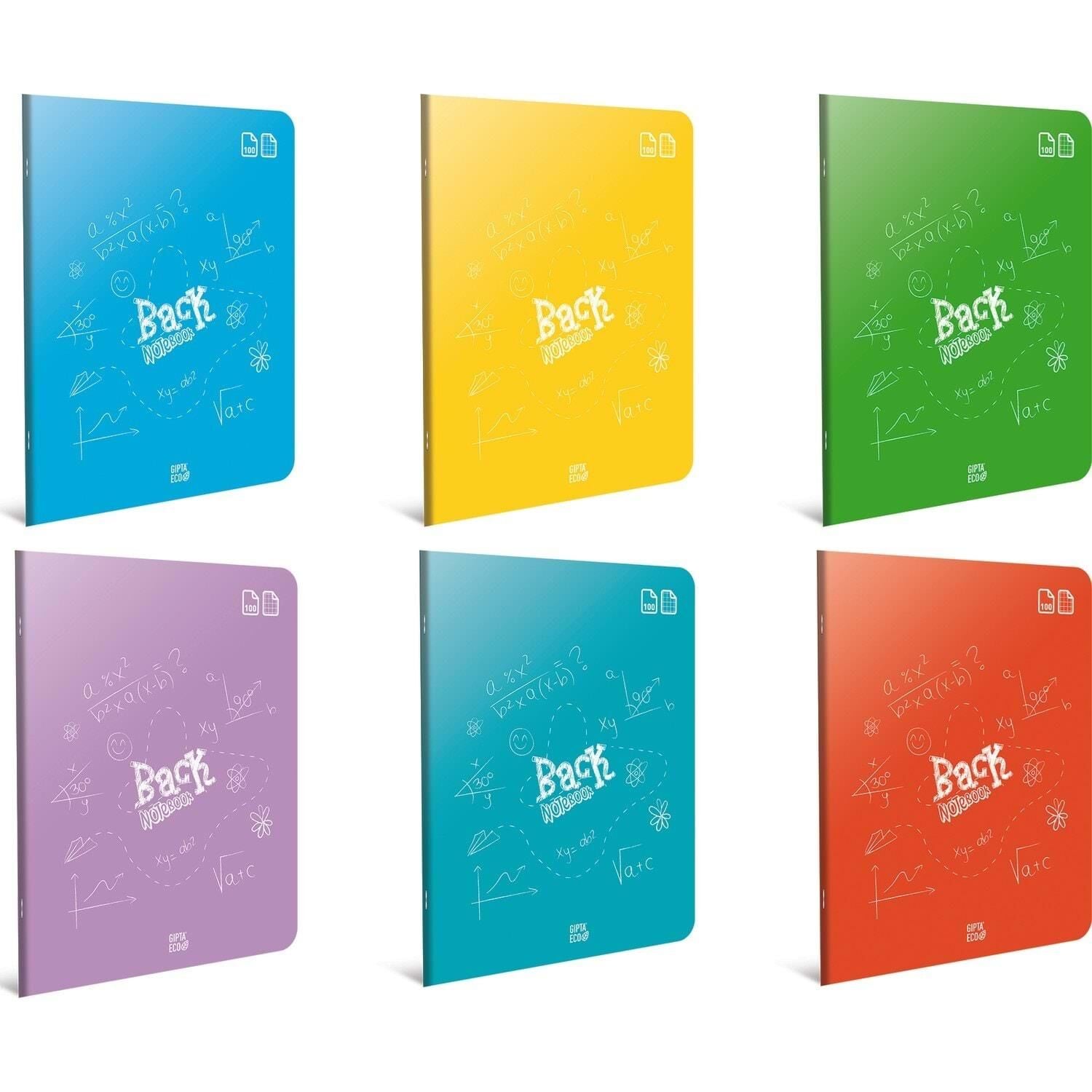 Gıpta Back A5 Defter 40 Yaprak Çizgili