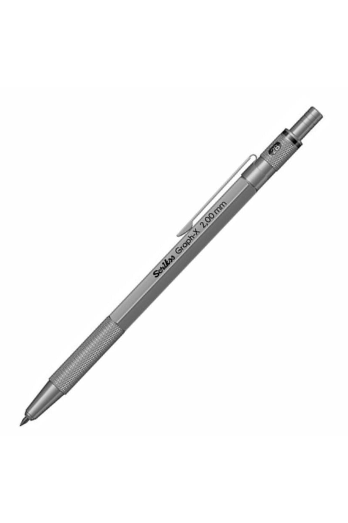 Scrikss Graph-X Metal Versatil 2 Mm Kurşun Gri