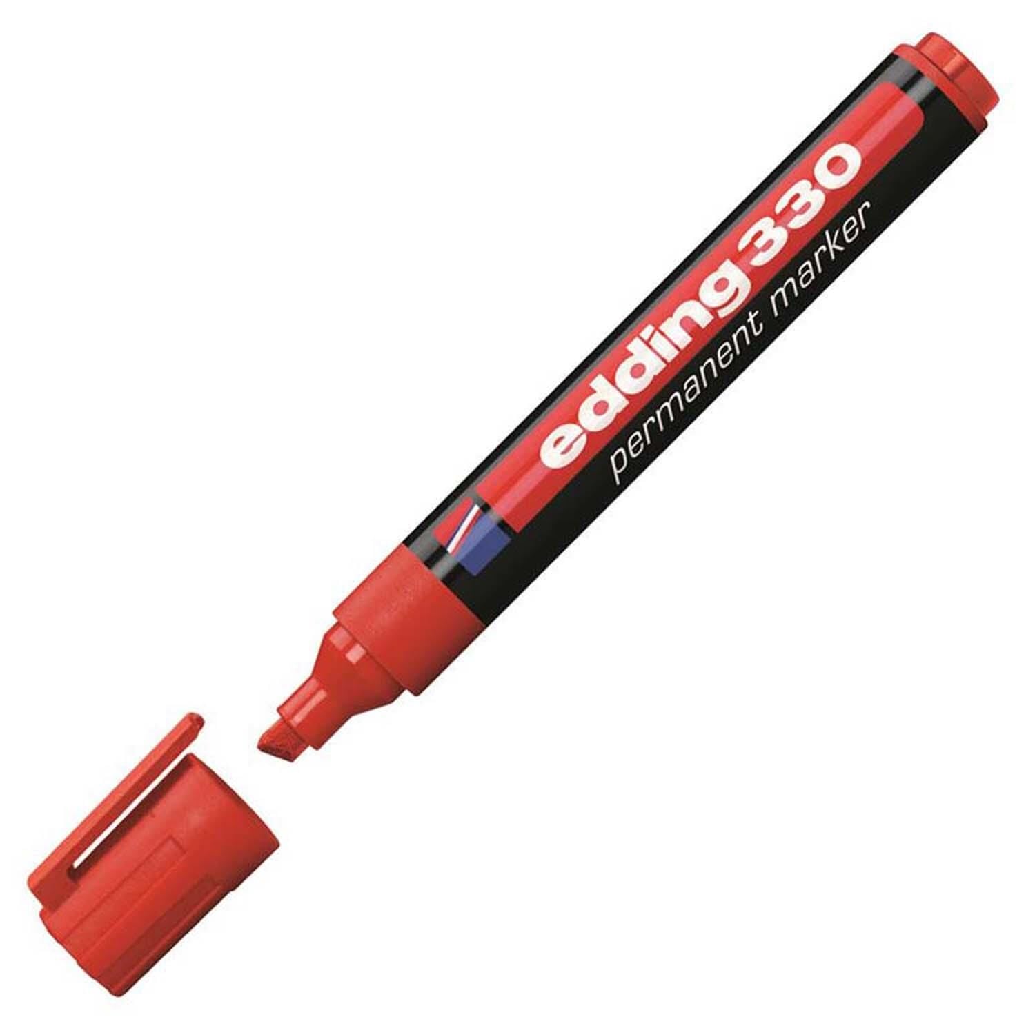 Edding Permanent Markör Kırmızı E-330