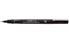 Uniball Yedek Teknik Kalem (Kare Başlı) 1.0 Siyah CS1-200