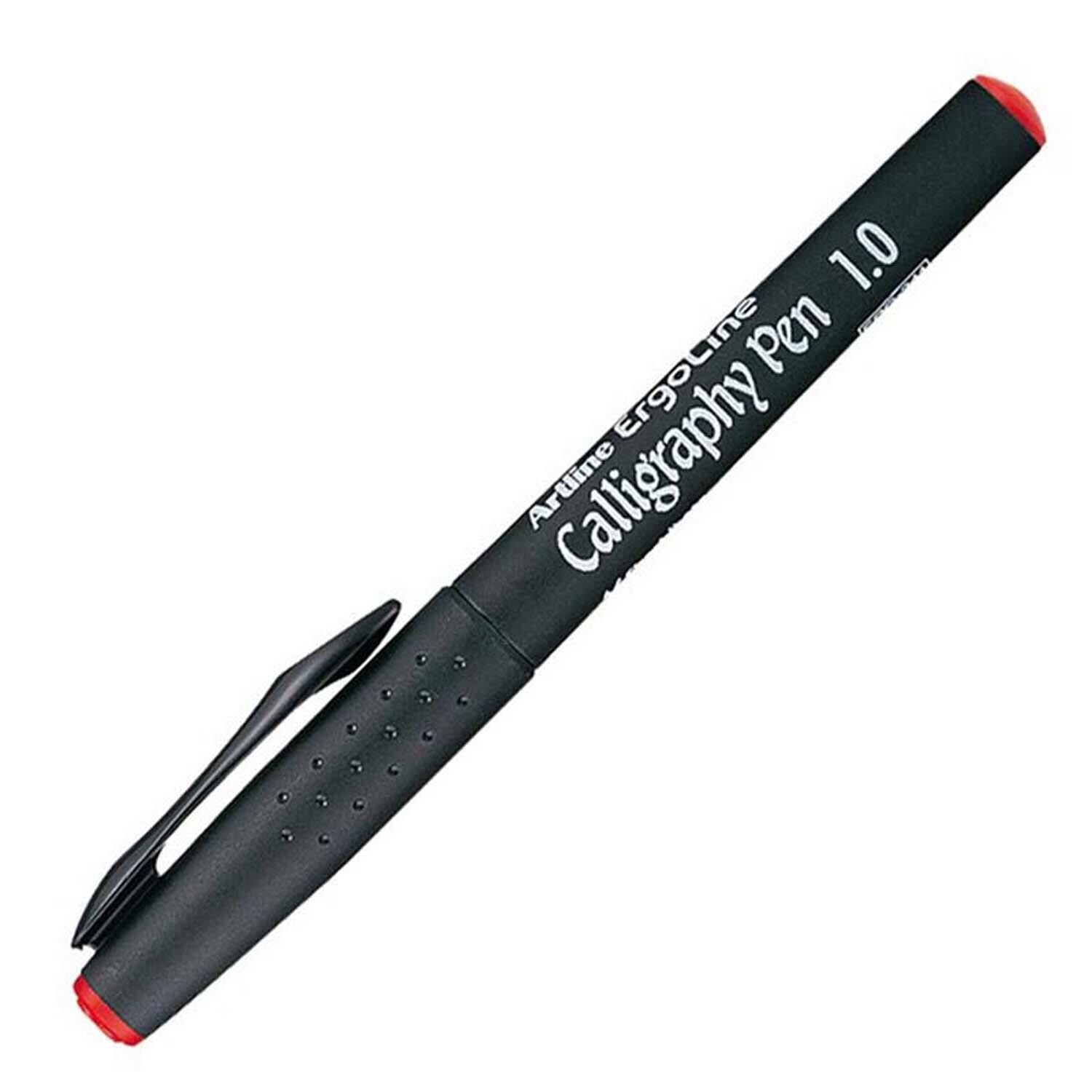 01 Calligraphi Kalem Kırmızı Artline