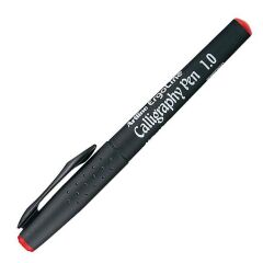 01 Calligraphi Kalem Kırmızı Artline