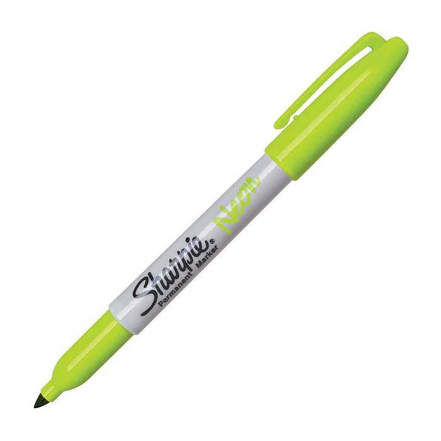 Sharpıe Neon Yesıl Fıne Permanent Markor