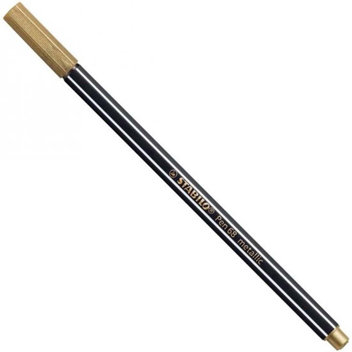 Stabilo Pen 68/810 Metalik Altın