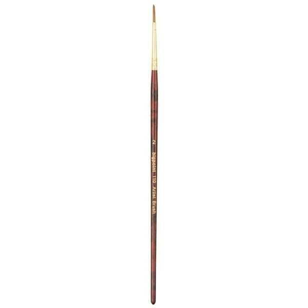 Bpf110 02 Samur Kolınsky Yuvarlak Fırca