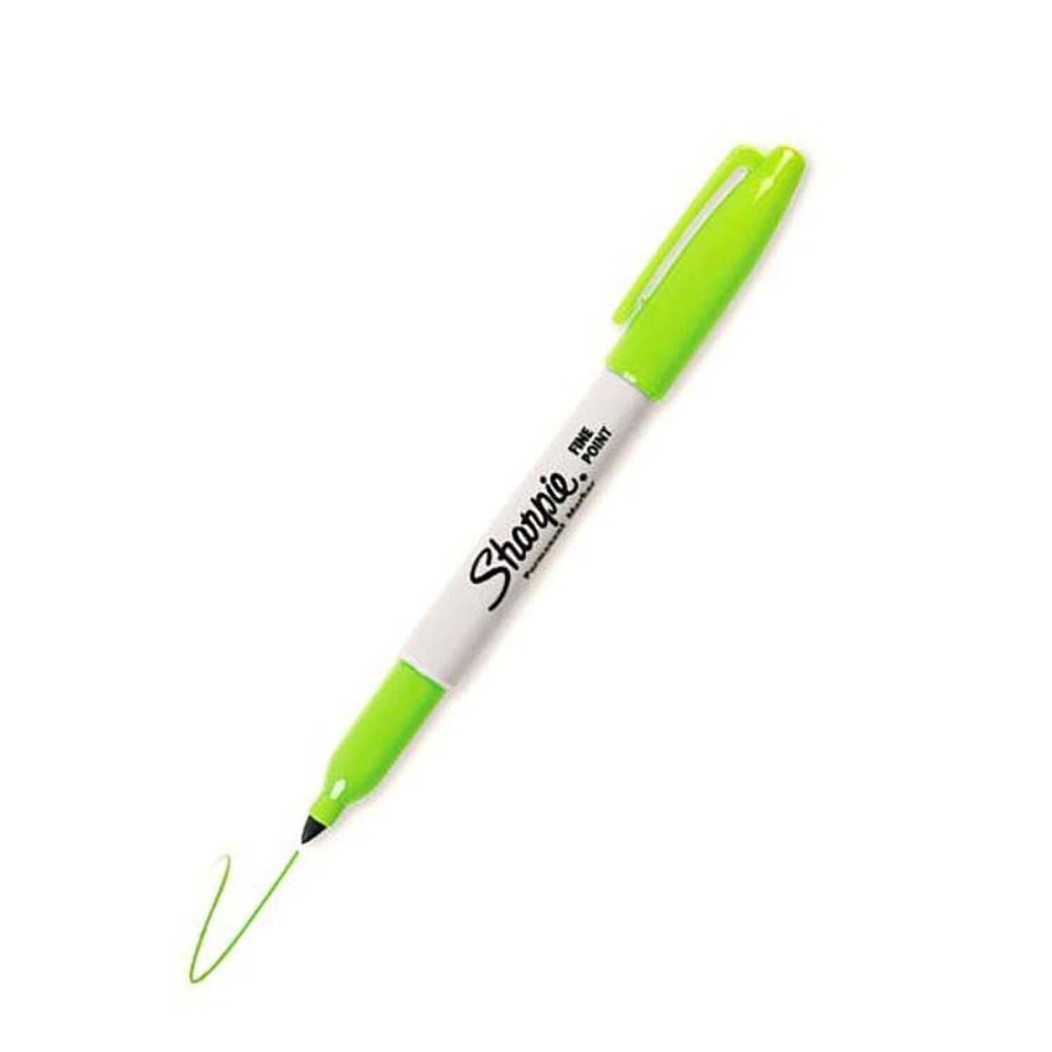 Sharpıe Yesıl Fıne Permanent Markor