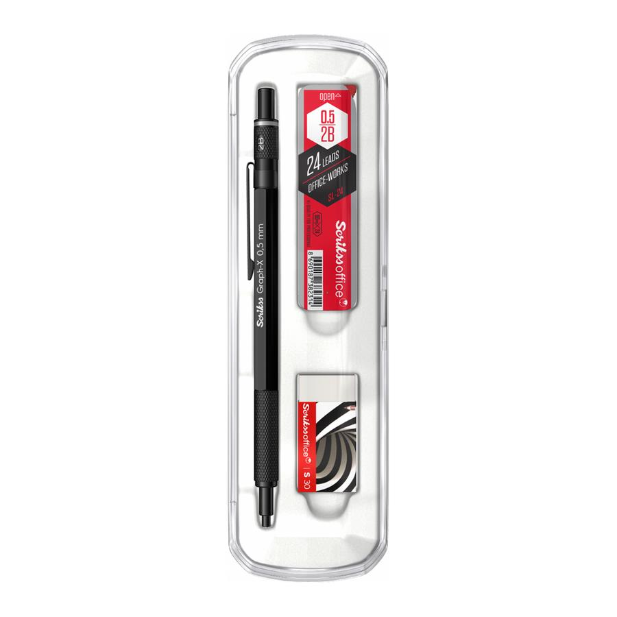 Scrıkss Graph-X 3'Lü Versatil Set 0,5mm Mat Siyah