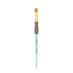 Bpf511/10 Sentetık Kıl Akrılık Sap Duz Kesık Fırca