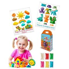 Smarta Momclay Oyun Hamuru 6 Renk 100gr*6
