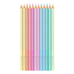 Faber Castell Parlak Renkler Pastel Boya Kalemi 12li