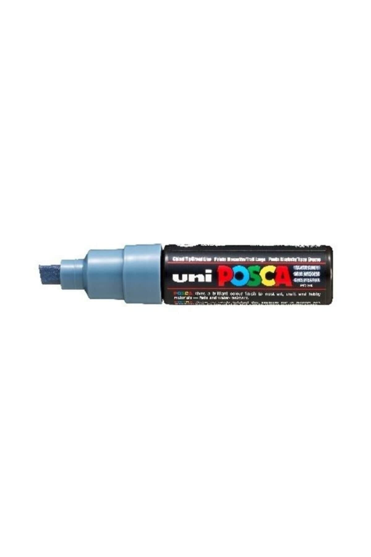 Uni POSCA 8.0 Su Bazlı Poster Markörü Kurşun Gri