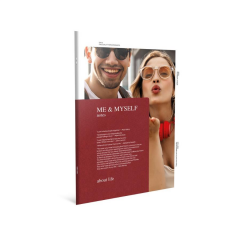 Gıpta Me & Myself Tel Dikişli Karton Kapak Defter A4 80yp Çizgili
