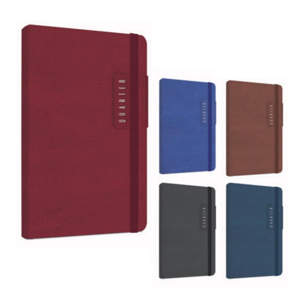 Gıpta Quarter 13X21 120yp Çizgili İp Dikişli Sert Kapak Defter 3147