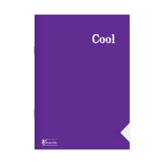 Keskin A4 120yp Çizgili PP Kapak Dikişli Cool Defter