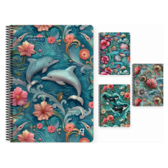 Gıpta Ocean Spiralli Karton Kapak Defter A4 80 Yp Çizgili