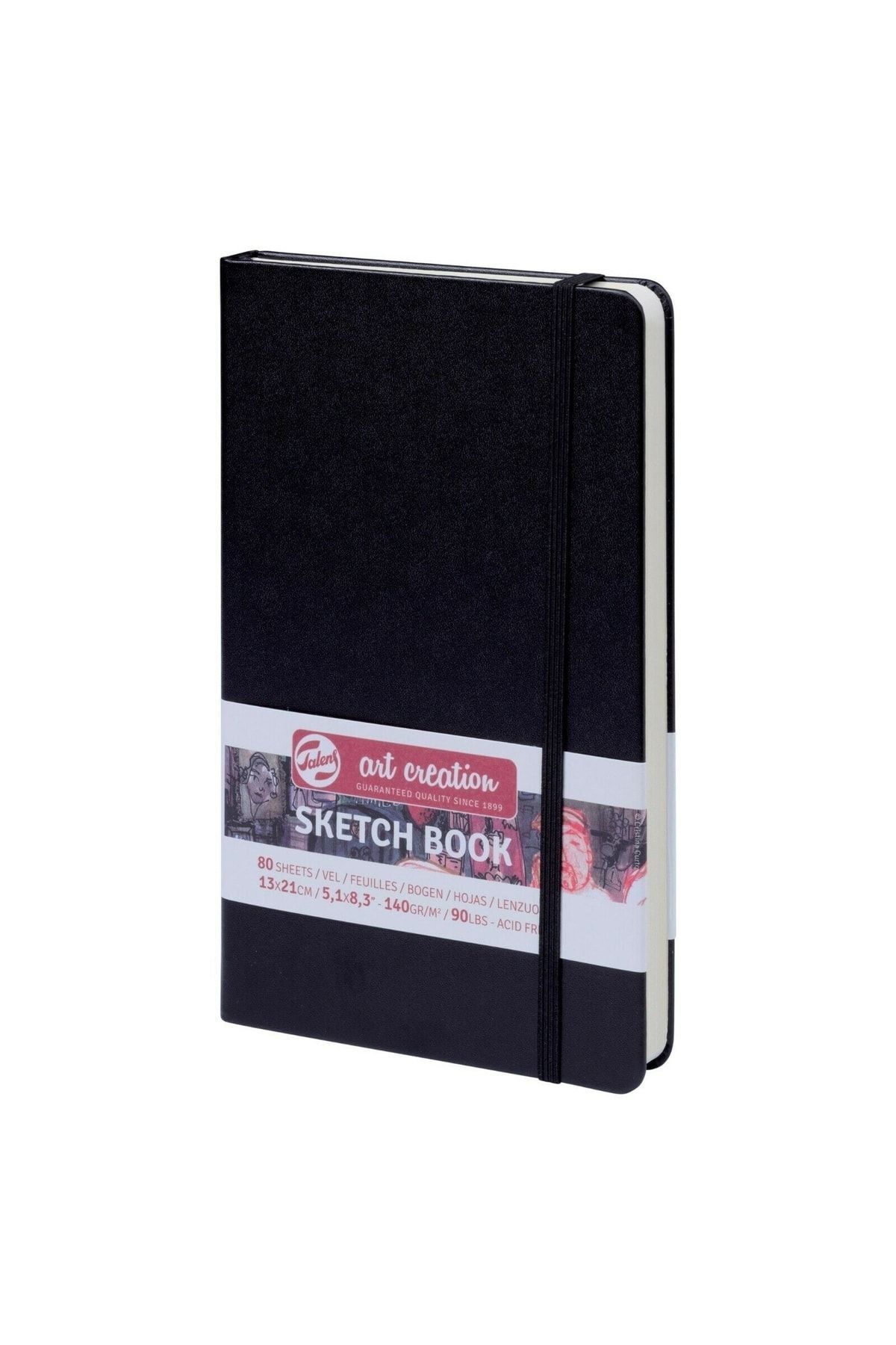 Talens Artcreation Sketch Book A5 140gr Siyah
