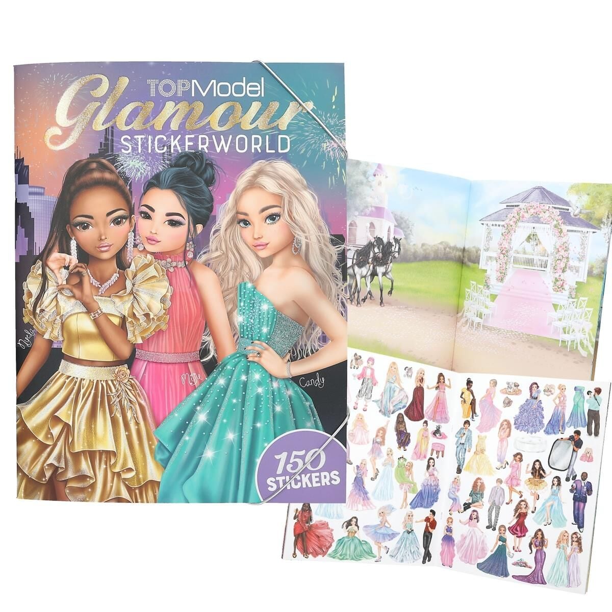 Top Model Glamour Sticker Dünyası 13232