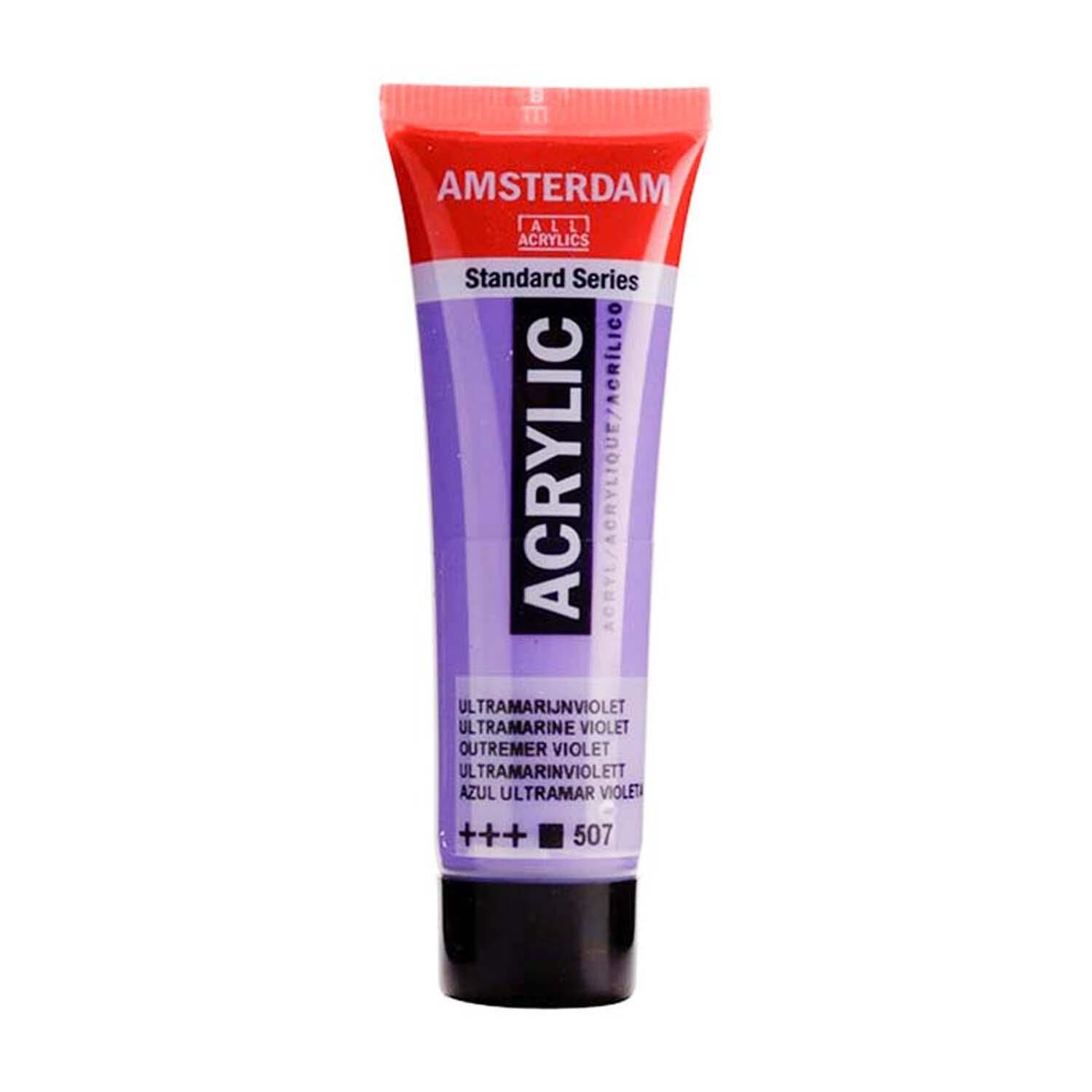 Amsterdam Akrilik 120Ml. Ult. Violet