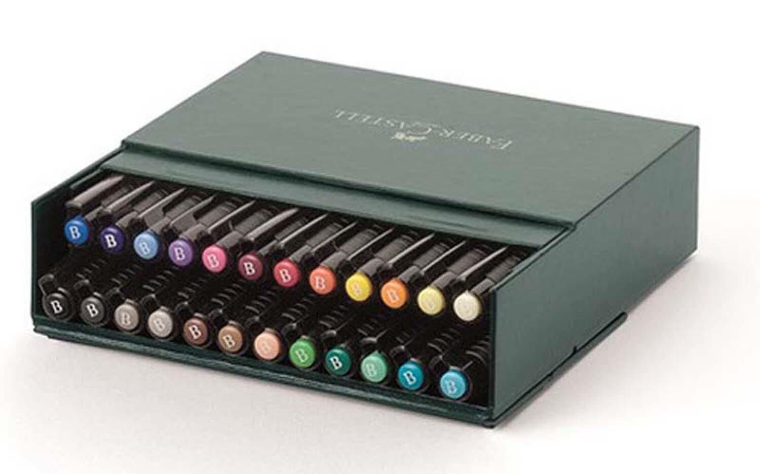 Faber-Castell Pitt Artist Pen 24 Renk Studio Box