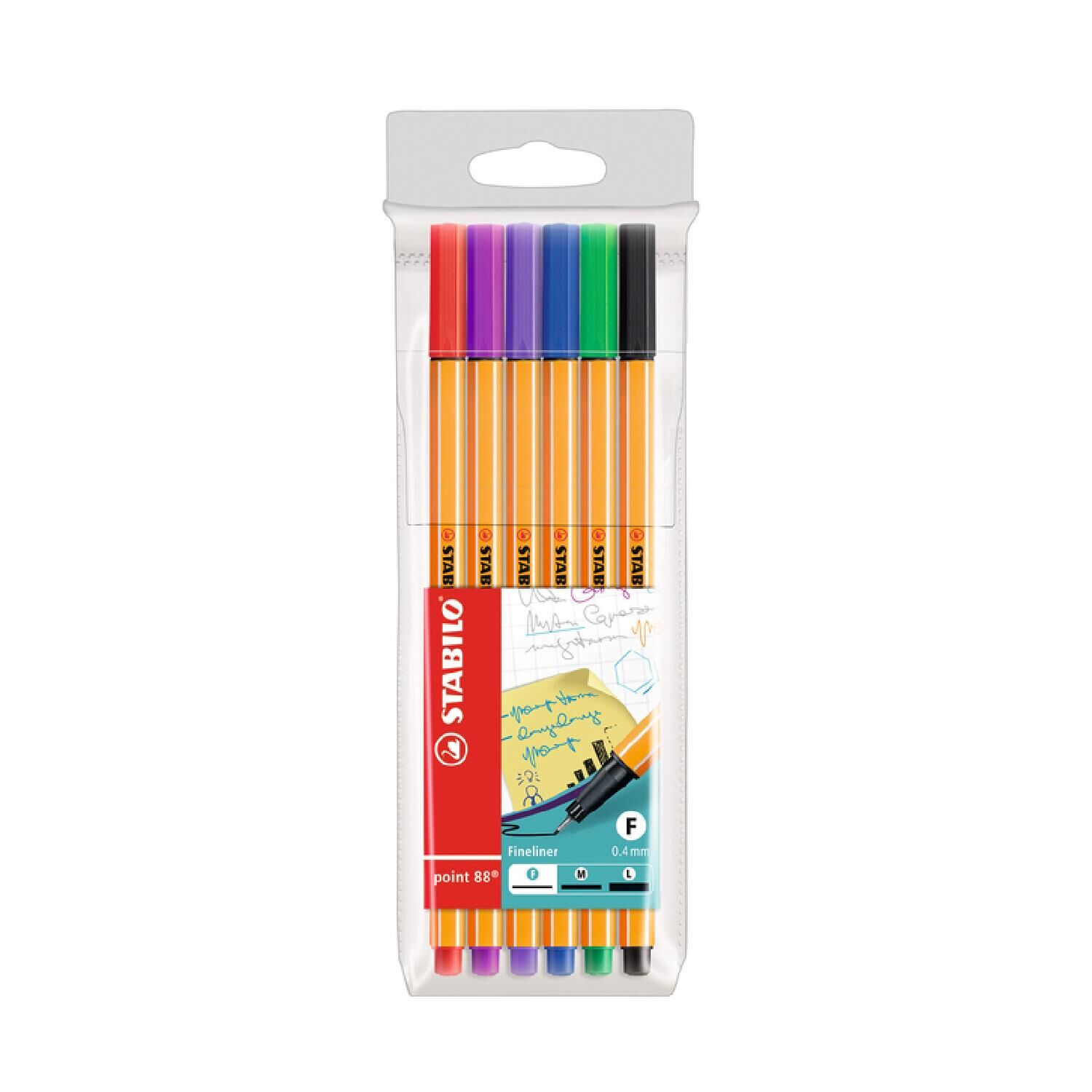Stabilo Point 88 6'Lı Paket