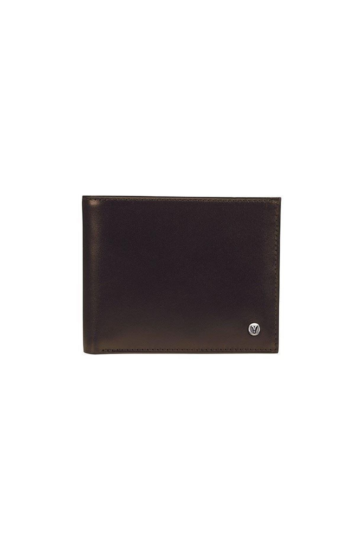 Scrikss DR3106-2 Soft Deri Kahve Klasik Cüzdan Kutulu