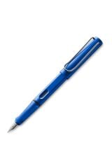 Lamy Safari Metal Klips Mavi Dolma Kalem 14-F