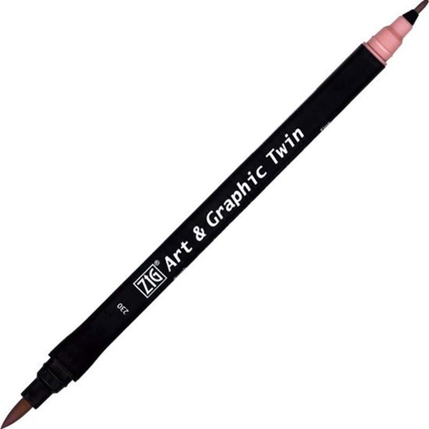 Zıg Brush Pen 230 Pale Rose