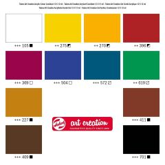 Art Creatıon Akrılık Combı Set Rt9011713M