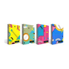 Faber C. Pp Kpk Pattern A4 120Yp Kareli Defter