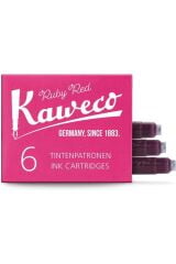 Kaweco Kartus Kırmızı 6lı Paket
